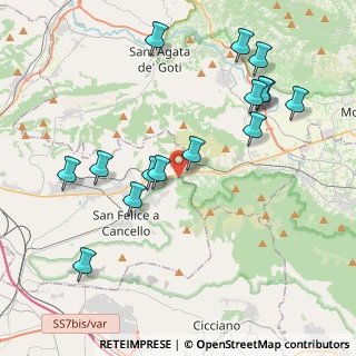 Mappa Via Fontana Vecchia, 81021 Arienzo CE, Italia (4.70533)