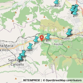 Mappa Via Fontana Vecchia, 81021 Arienzo CE, Italia (3.3375)