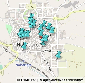 Mappa Via Garibaldi, 70016 Noicattaro BA, Italia (0.3745)