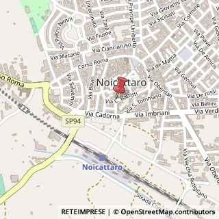 Mappa Via Cesare Battisti, 97, 70016 Noicàttaro, Bari (Puglia)