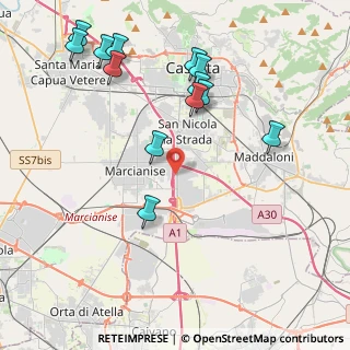 Mappa 81020 Marcianise CE, Italia (5.01385)