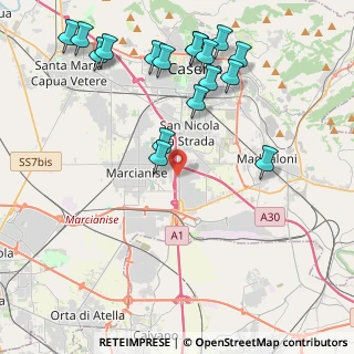 Mappa 81020 Marcianise CE, Italia (5.28882)