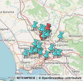 Mappa Via Adige, 81025 Marcianise CE, Italia (10.71895)