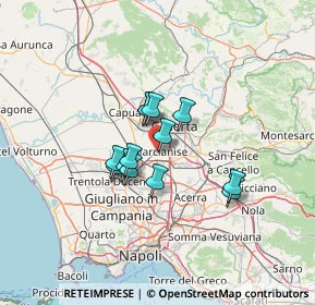 Mappa Via Adige, 81025 Marcianise CE, Italia (9.54385)