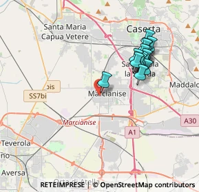 Mappa Via Adige, 81025 Marcianise CE, Italia (3.85125)