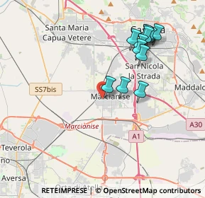 Mappa Via Adige, 81025 Marcianise CE, Italia (4.05167)