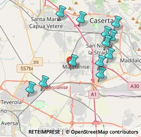 Mappa Via Adige, 81025 Marcianise CE, Italia (4.5075)