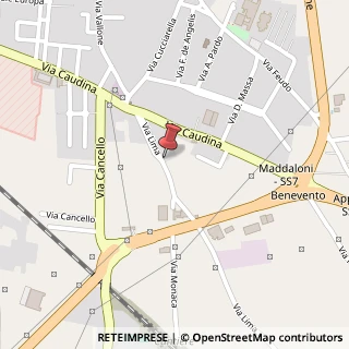 Mappa Via Lima, 2/2a, 81024 Maddaloni, Caserta (Campania)