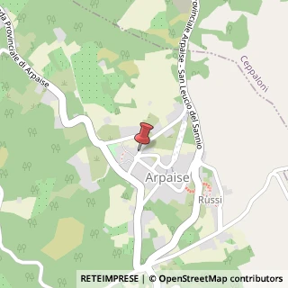 Mappa Via Roma, 22, 82010 Arpaise BN, Italia, 82010 Arpaise, Benevento (Campania)