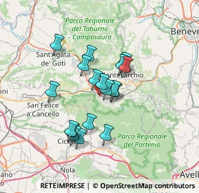 Mappa Via del Balzo G., 83017 Rotondi AV, Italia (5.77611)