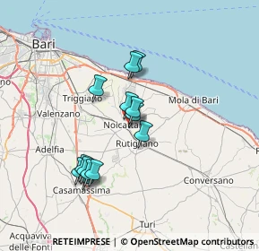 Mappa Via Viscigliole, 70016 Noicàttaro BA, Italia (6.29769)