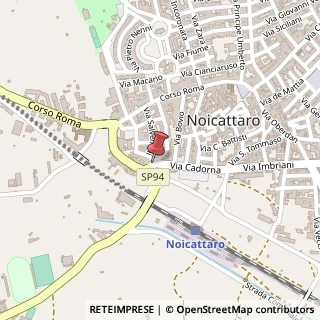 Mappa Via Vecchia Casamassima, 49, 70016 Noicàttaro, Bari (Puglia)