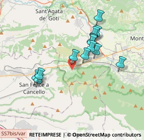 Mappa Via Misciuni, 82011 Forchia BN, Italia (3.54714)