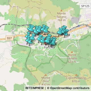 Mappa Via Misciuni, 82011 Forchia BN, Italia (0.6)