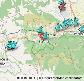Mappa Via Misciuni, 82011 Forchia BN, Italia (2.9685)