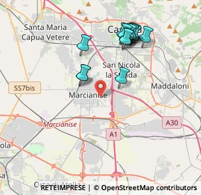 Mappa Viale Evangelista, 81025 Marcianise CE, Italia (4.06857)