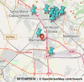 Mappa Viale Evangelista, 81025 Marcianise CE, Italia (4.80429)