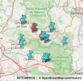 Mappa Via Annunziata, 83017 Rotondi AV, Italia (6.32842)