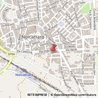 Mappa Via Antonio Salandra, 4, 70016 Noicàttaro, Bari (Puglia)