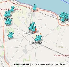 Mappa Via Cipierno, 70016 Noicàttaro BA, Italia (5.377)