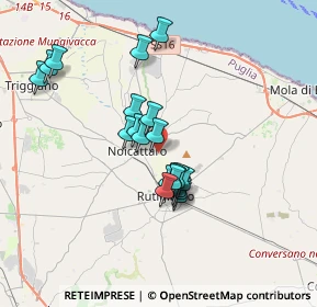 Mappa Via Cipierno, 70016 Noicattaro BA, Italia (3.162)