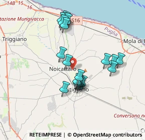 Mappa Via Cipierno, 70016 Noicattaro BA, Italia (3.4575)