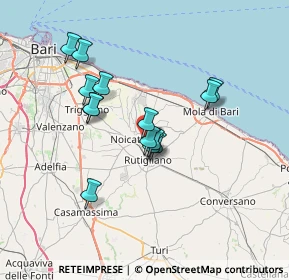 Mappa Via Cipierno, 70016 Noicattaro BA, Italia (6.28429)