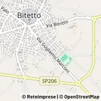 Mapa Bitetto