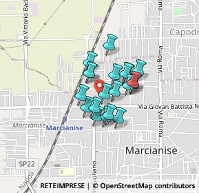 Mappa Via Garigliano, 81025 Marcianise CE, Italia (0.2755)