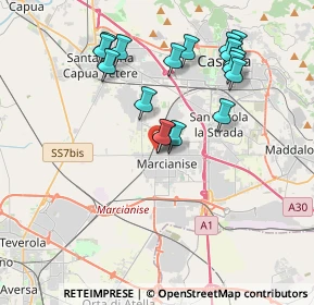 Mappa Via Garigliano, 81025 Marcianise CE, Italia (3.99882)