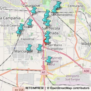 Mappa Viale Carlo III S.S. Sannitica, 81020 San Nicola la strada CE, Italia (2.30467)