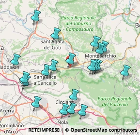 Mappa SS 7, 82011 Arpaia BN, Italia (9.0875)