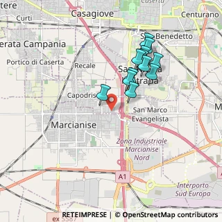 Mappa Via Fratelli Bandiera, 81020 Capodrise CE, Italia (1.72833)