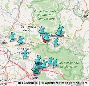 Mappa Via S. Antuono, 82011 Paolisi BN, Italia (8.5315)