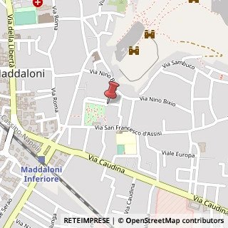 Mappa Piazza della Pace, 16, 81024 Maddaloni, Caserta (Campania)