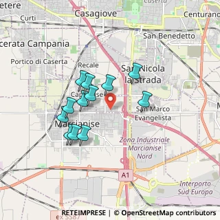 Mappa Via F.lli Rosselli, 81020 Capodrise CE, Italia (1.57917)