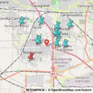 Mappa Via F.lli Rosselli, 81020 Capodrise CE, Italia (1.75455)