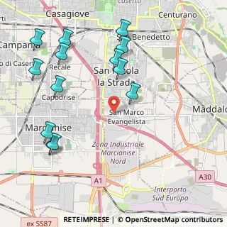 Mappa Via Giacomo Puccini, 81020 San Marco Evangelista CE, Italia (2.66692)
