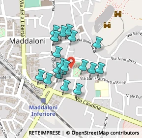 Mappa Via Capillo, 81024 Maddaloni CE, Italia (0.177)