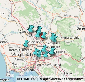 Mappa Via Capillo, 81024 Maddaloni CE, Italia (9.8905)