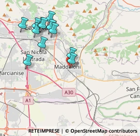 Mappa Via Capillo, 81024 Maddaloni CE, Italia (4.51333)