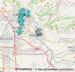 Mappa Via Capillo, 81024 Maddaloni CE, Italia (4.64636)