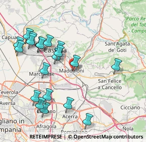 Mappa Via Capillo, 81024 Maddaloni CE, Italia (9.4265)