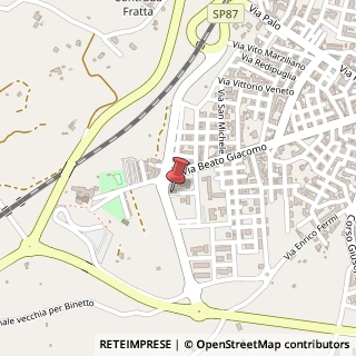 Mappa Via Ipazia di Alessandria, 6, 70020 Bitetto, Bari (Puglia)