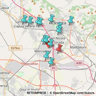Mappa Via Mattarella, 81020 Capodrise CE, Italia (3.50714)