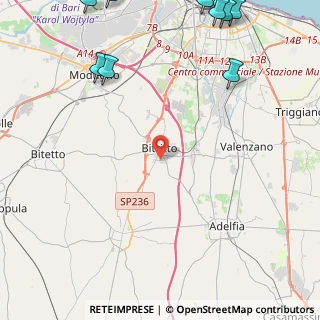 Mappa Via Giuseppe Mazzini, 70020 Bitritto BA, Italia (8.22692)