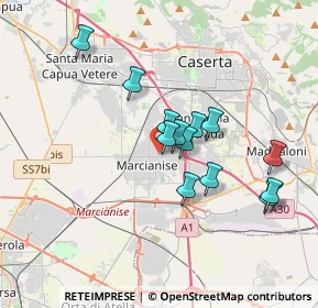 Mappa Via Santianna, 81025 Marcianise CE, Italia (3.18846)