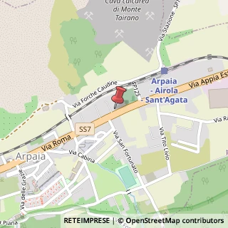 Mappa Via Appia, 39, 82011 Arpaia BN, Italia, 82011 Arpaia, Benevento (Campania)