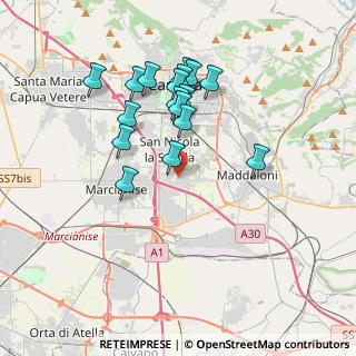 Mappa Via Vanone, 81020 San Marco Evangelista CE, Italia (3.60471)