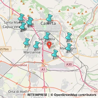 Mappa Via Vanone, 81020 San Marco Evangelista CE, Italia (4.47333)
